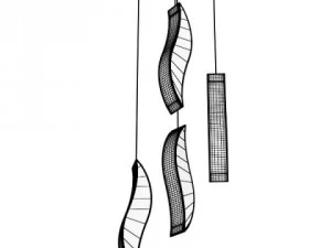 10 modern pendant lamp collection 3D Model