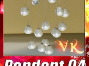 10 modern pendant lamp collection 3D Model