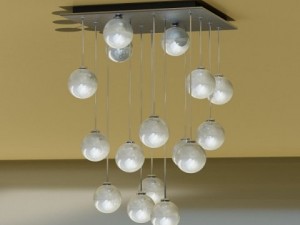 10 modern pendant lamp collection Modèle 3D