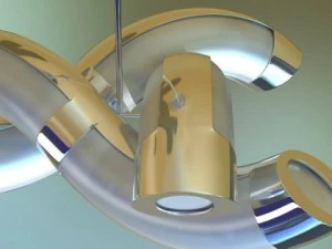 10 modern pendant lamp collection 3D Model