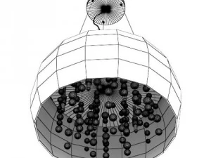 10 modern pendant lamp collection 3D Model