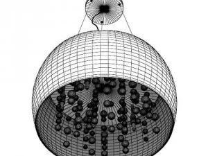 10 modern pendant lamp collection 3D Model