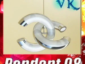 10 modern pendant lamp collection 3D Model