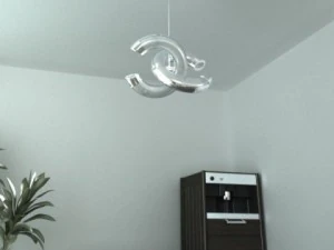 10 modern pendant lamp collection 3D Model
