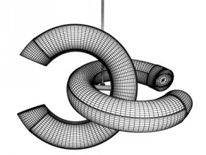 10 modern pendant lamp collection 3D Model