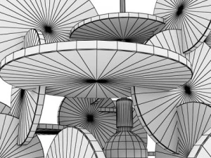 10 modern pendant lamp collection 3D Model
