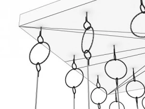 10 modern pendant lamp collection 3D Model