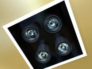 halogen lamp 07 photoreal 3D Model