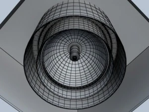 halogen lamp 07 photoreal 3D Model