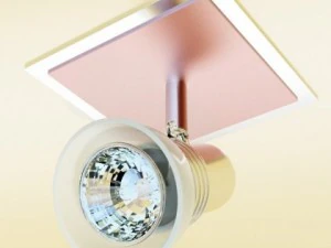 halogen lamp set 10 photoreal 3D Model