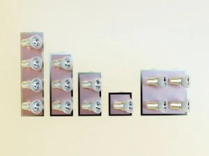 halogen lamp set 10 photoreal 3D Model