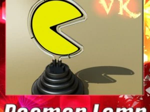 pacman table lamp 3D Model