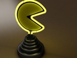 pacman table lamp 3D Model