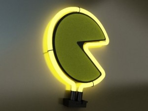 pacman table lamp 3D Model