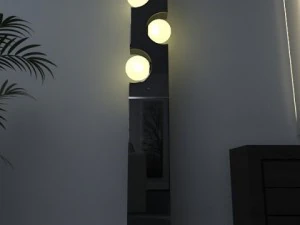modern floor lamp 01 3D Model
