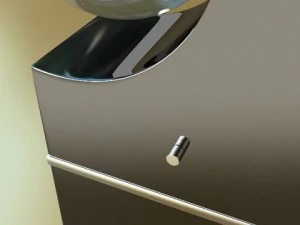 modern floor lamp 01 3D Model