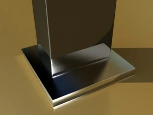 modern floor lamp 01 3D Model