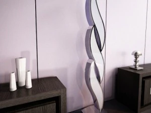 modern floor lamp 02 3D Model