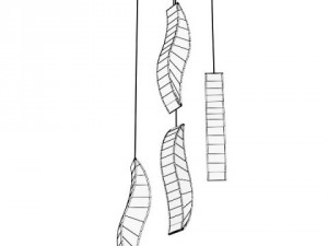 modern pendant lamp 01 3D 모델