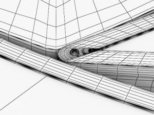 modern pendant lamp 02 3D Model