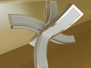 modern pendant lamp 03 3D Model