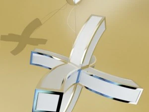 modern pendant lamp 03 3D Model