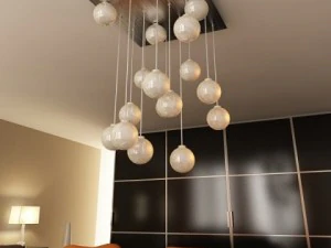 modern pendant lamp 04 3D Model