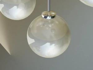 modern pendant lamp 04 3D Model