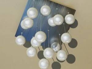 modern pendant lamp 04 3D Model
