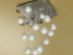 modern pendant lamp 04 3D Model