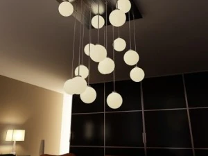 modern pendant lamp 04 3D Model