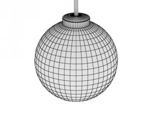 modern pendant lamp 04 3D Model