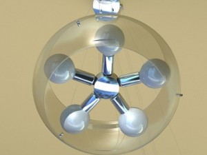 modern pendant lamp 06 Modelo 3D