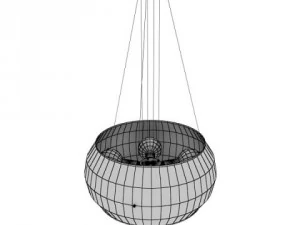 modern pendant lamp 06 3D Model