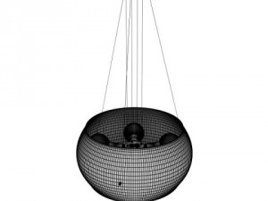 modern pendant lamp 06 Modelo 3D
