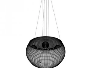 modern pendant lamp 06 3D Model