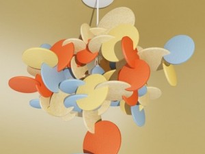 modern pendant lamp 09 3D Model