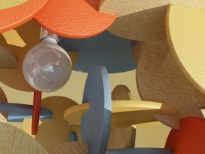 modern pendant lamp 09 3D Model