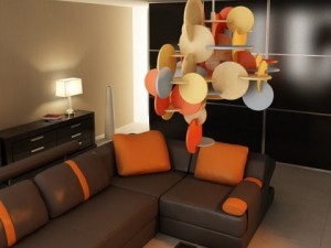 modern pendant lamp 09 3D Model