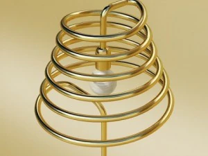 modern floor lamp 04 elice 3D Model