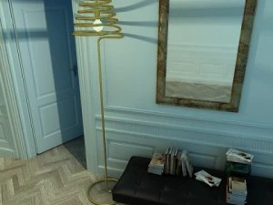 modern floor lamp 04 elice 3D Model