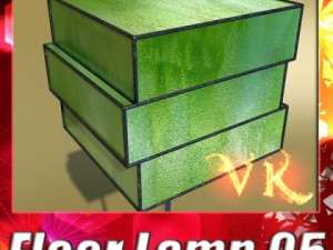modern floor lamp 05 encaixe 3D मॉडल