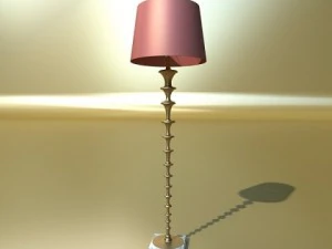 modern floor lamp 08 lunette 3D Model