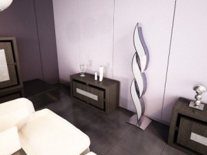 10 modern floor lamps Model 3D