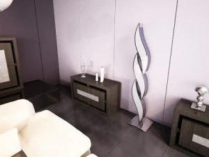 10 modern floor lamps 3D Model