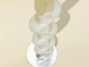 10 modern floor lamps 3D Model