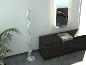 10 modern floor lamps Model 3D