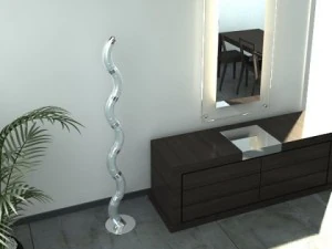 10 modern floor lamps 3D Model