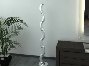 10 modern floor lamps 3D Model