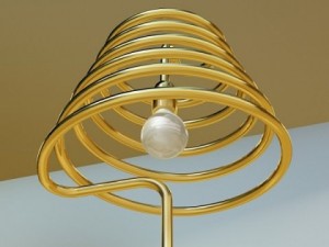 10 modern floor lamps Model 3D